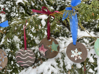 Ceramic Christmas Ornaments with Morin Bissonette
