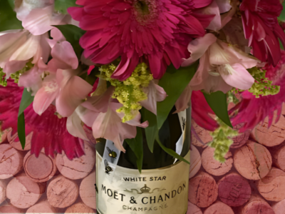 Wine Bottle Floral Arrangement with Kim Gokey